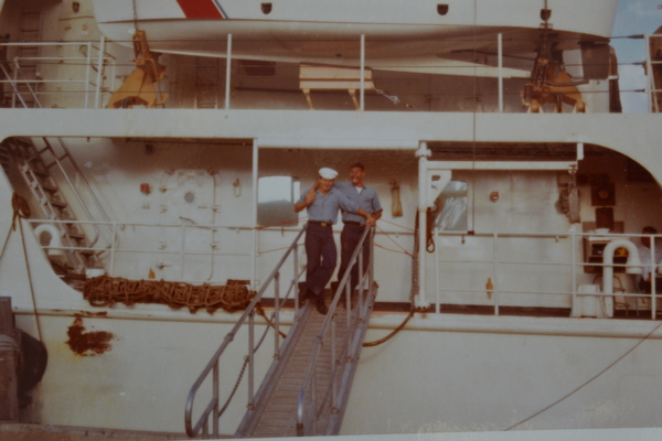 My brother. USCGC Courageous