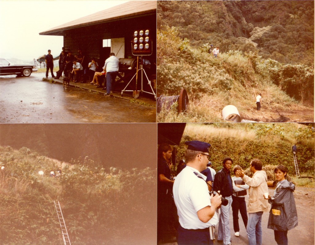 Magnum PI set. CO with camera.